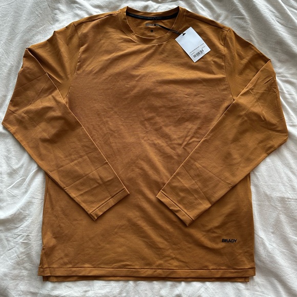 Brady Brand Tough Touch Trainer Long Sleeve Size Large “Ground” Color - Picture 1 of 6